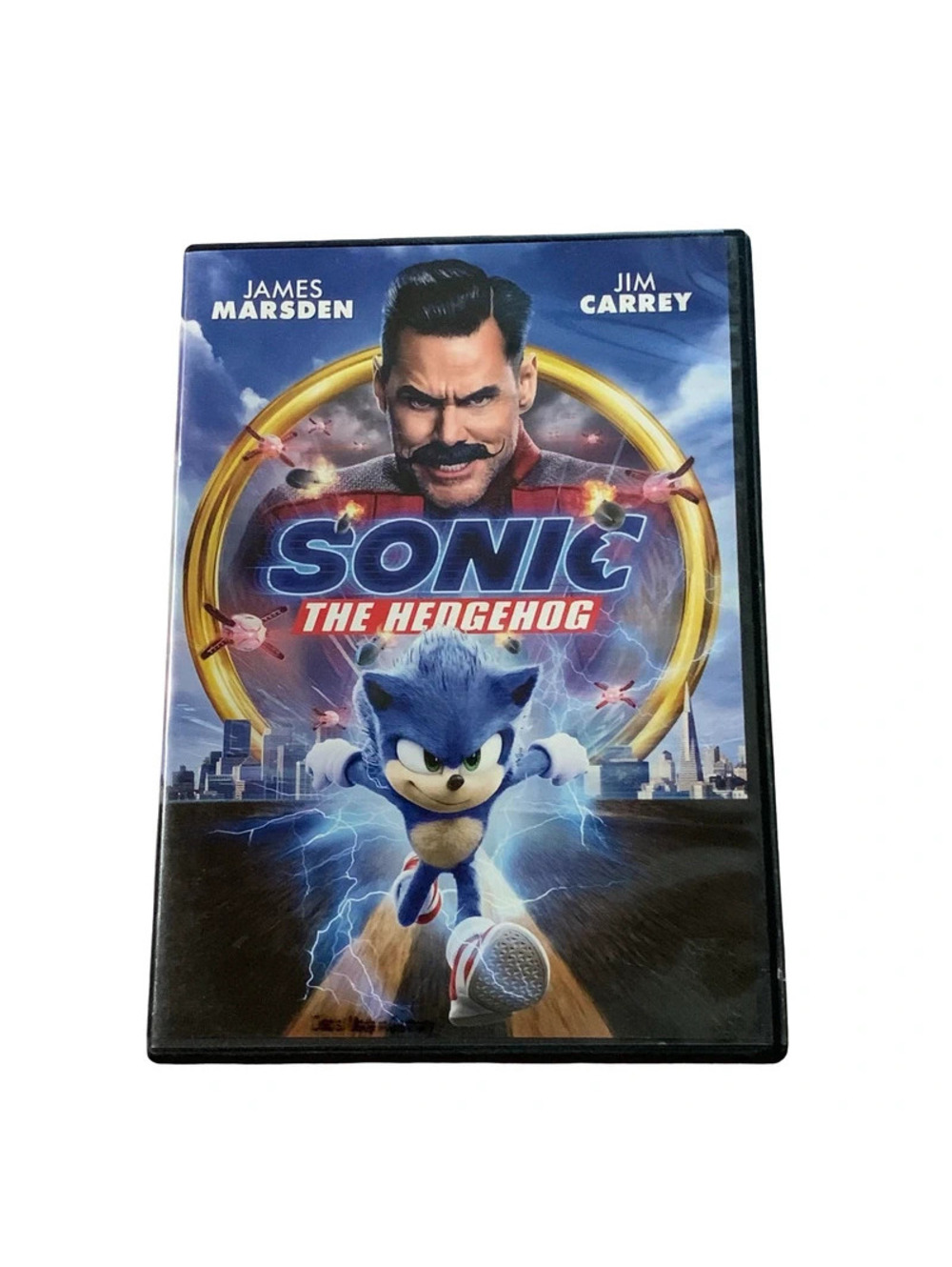 Sonic the Hedgehog DVD 2020 Widescreen PG Action Adventure Comedy Family